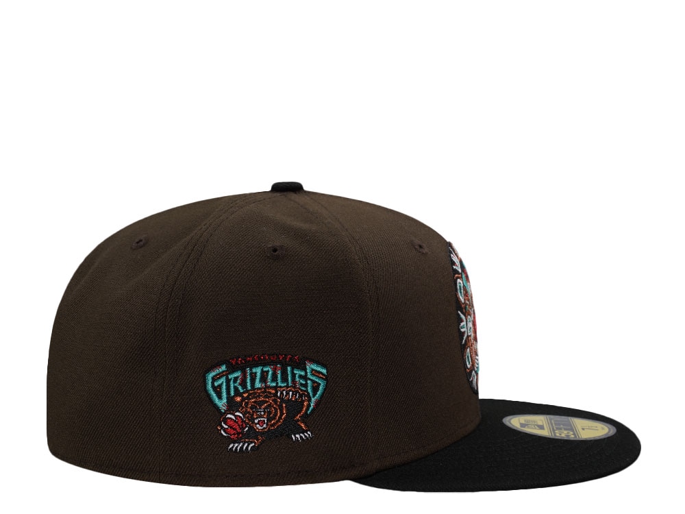 New Era Vancouver Grizzlies Alternate Logo Brown Tow Tone Edition 59Fifty Fitted Cap