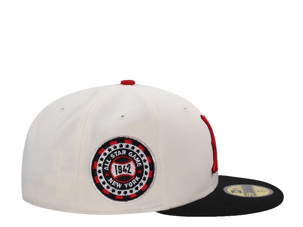 New Era Brooklyn Dodgers All Star Game 1942 Chrome Two Tone Edition 59Fifty Fitted Cap