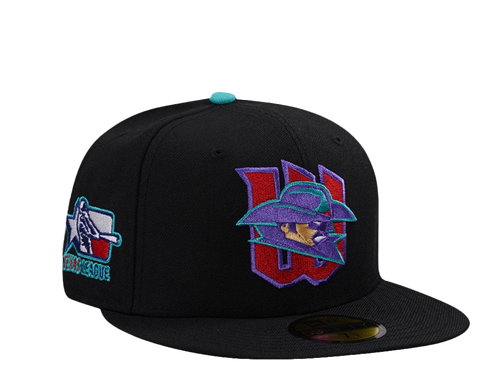 New Era Wichita Wranglers Wool Black Prime Edition 59Fifty Fitted Cap