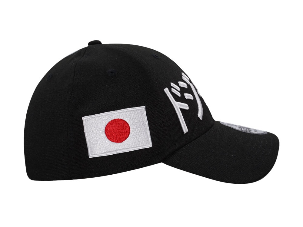 New Era Los Angeles Dodgers Kanji Japan Black Edition 39Thirty Stretch Cap