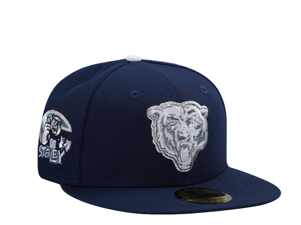 New Era Chicago Bears Staley Ocean Blue Prime Edition 59Fifty Fitted Cap