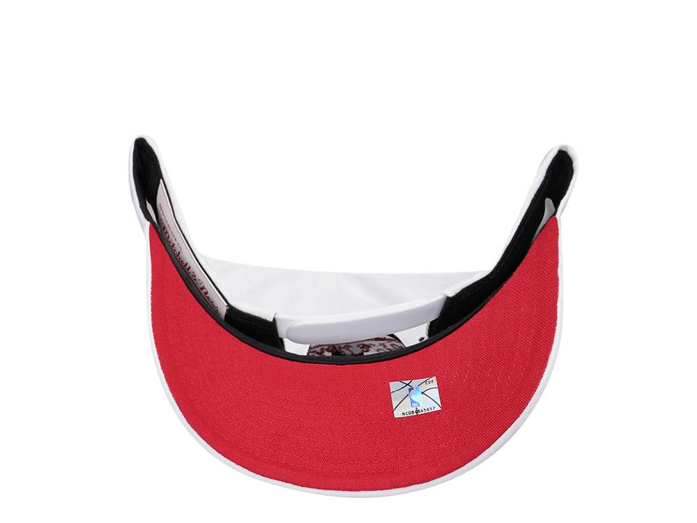 Mitchell & Ness Philadelphia 76ers All in Pro White Snapback Cap