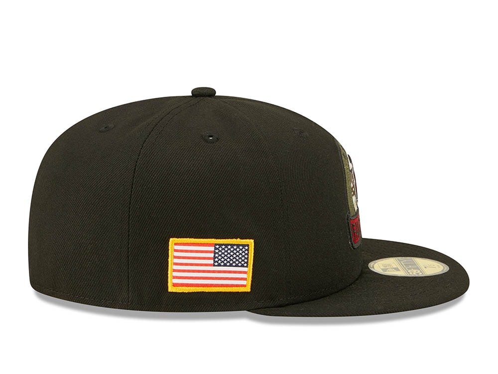 New Era Atlanta Falcons Salute to Service 2022 Fitted 59Fifty Cap