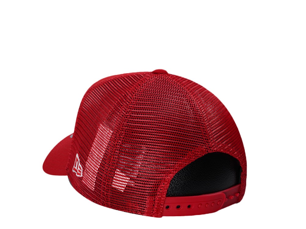 New Era Chicago White Sox Red Trucker Edition 9Forty A Frame Snapback Cap