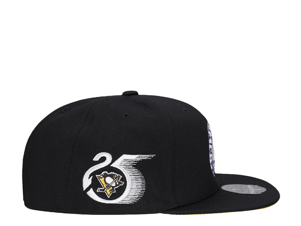 Mitchell & Ness Pittsburgh Penguins 25th Anniversary Vintage Edition Dynasty Fitted Cap