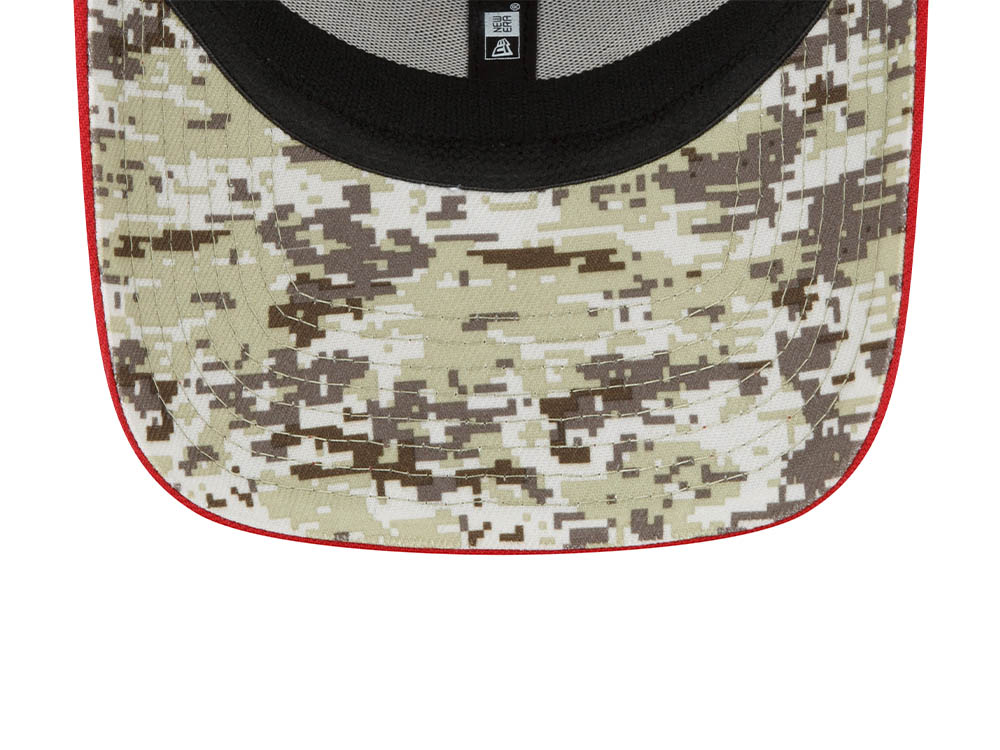 New Era Arizona Cardinals Salute to Service 2022 39Thirty Stretch Cap