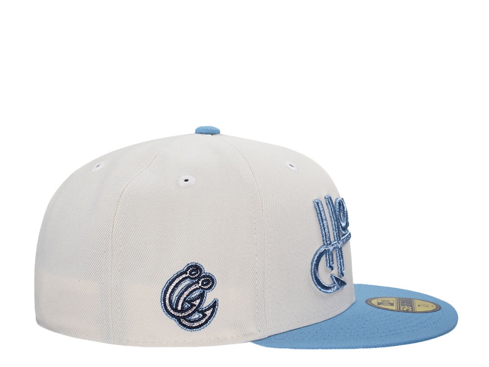 New Era Corpus Christi Hooks Chrome Metallic Two Tone Edition 59Fifty Fitted Cap