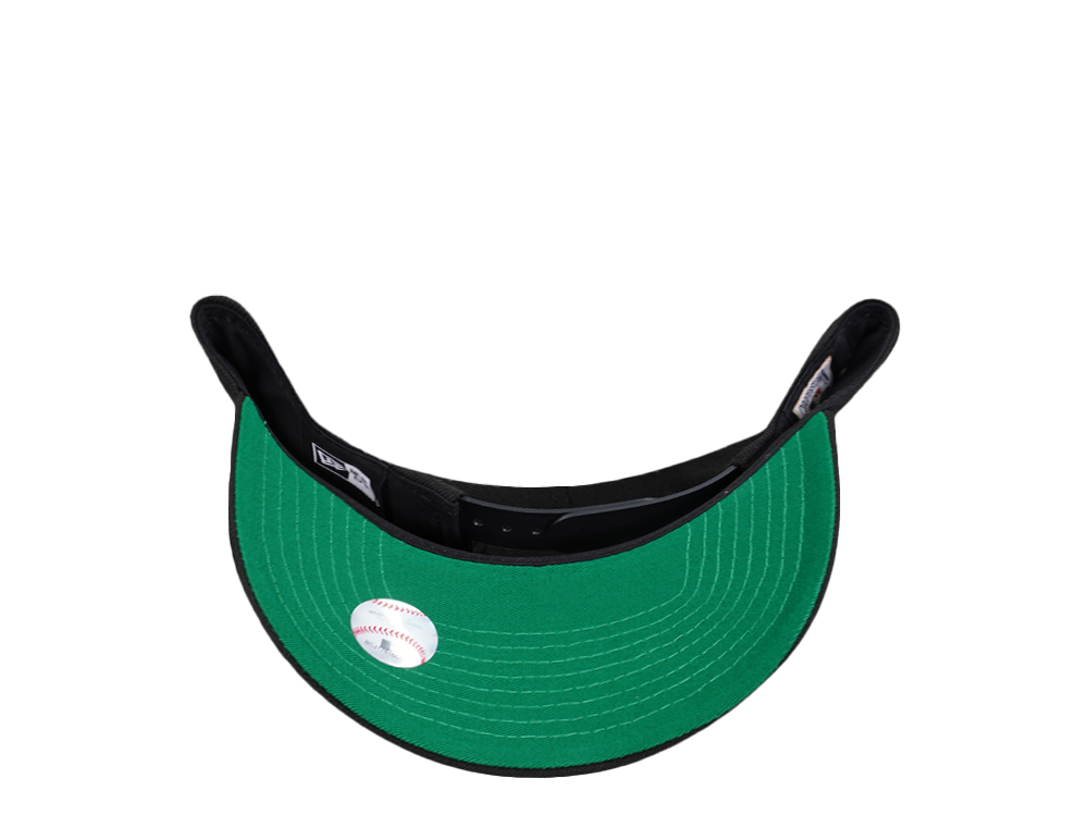 New Era Seattle Mariners 40th Anniversary Throwback Black Edition 9Forty A Frame Snapback Cap