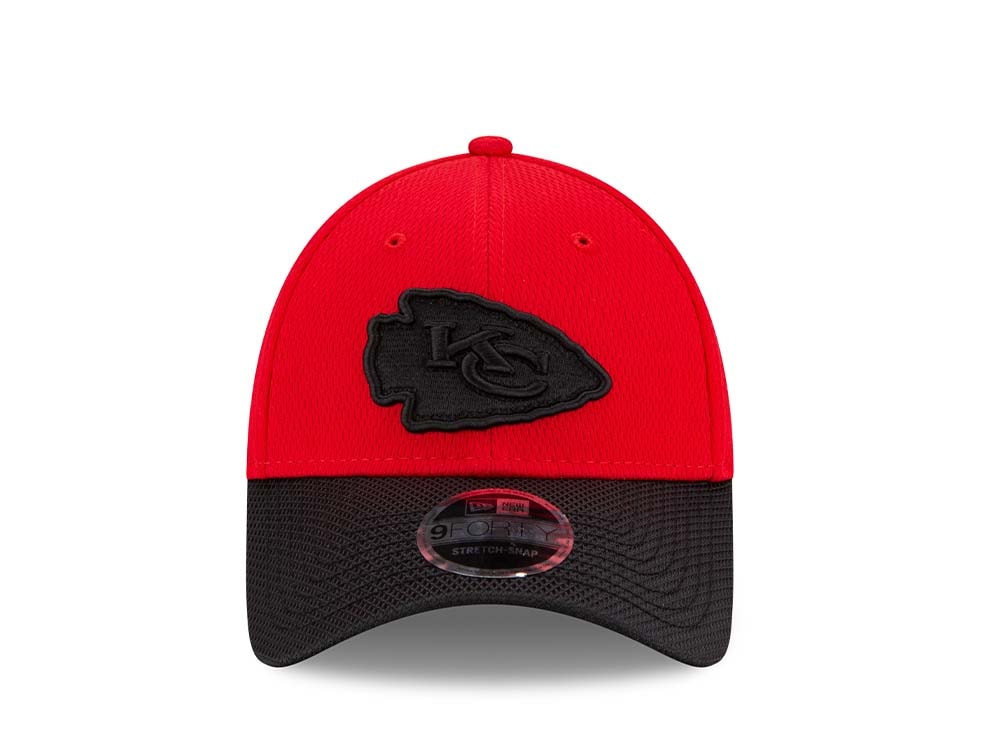 New Era Kansas City Chiefs Road Sideline 9Forty Stretch Snapback Cap