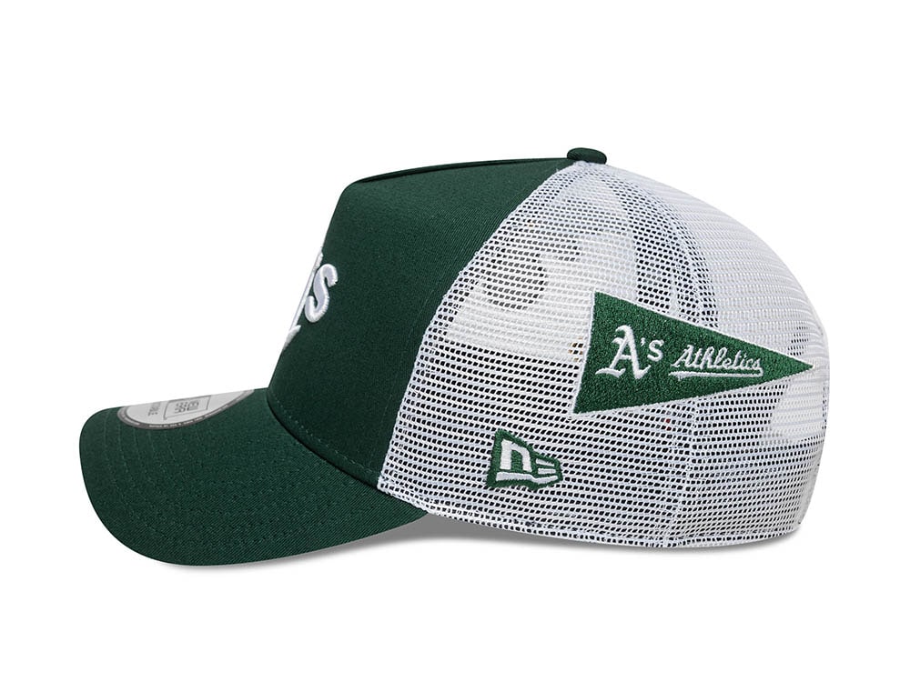 New Era Oakland Athletics Multi Patch 9Forty A Frame Trucker Snapback Cap