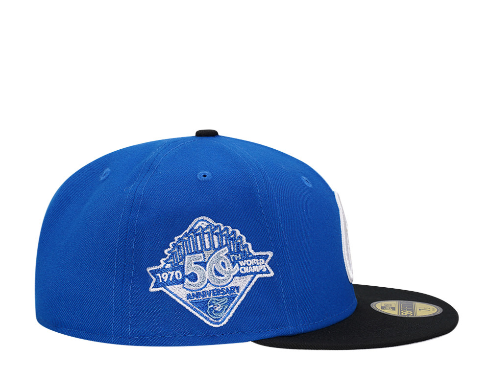New Era Baltimore Orioles 50th Anniversary Cookie Two Tone Edition 59Fifty Fitted Cap