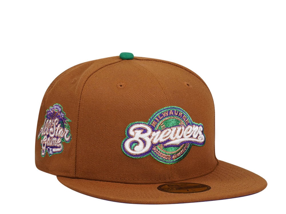 New Era Milwaukee Brewers All Star Game 2002 Metallic Elite Edition 59Fifty Fitted Cap