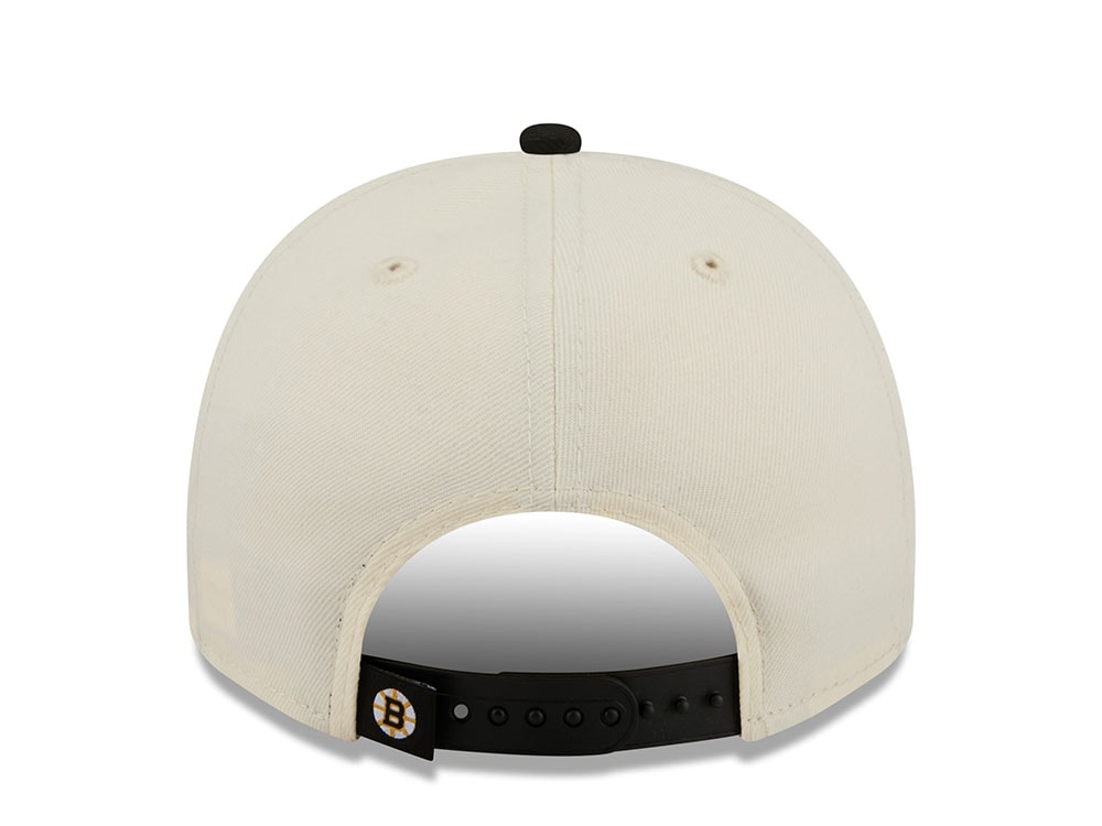 New Era Boston Bruins Classic Logo Two Tone Edition 9Fifty A Frame Snapback Cap