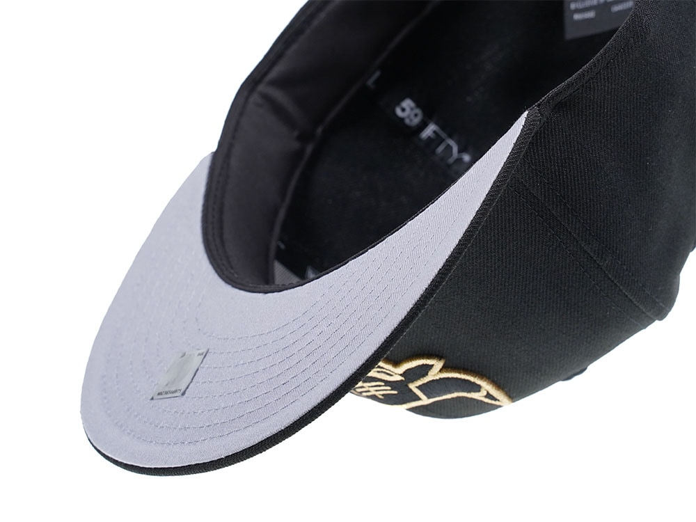 New Era Chicago Bulls All About Black and Gold 59Fifty Fitted Cap