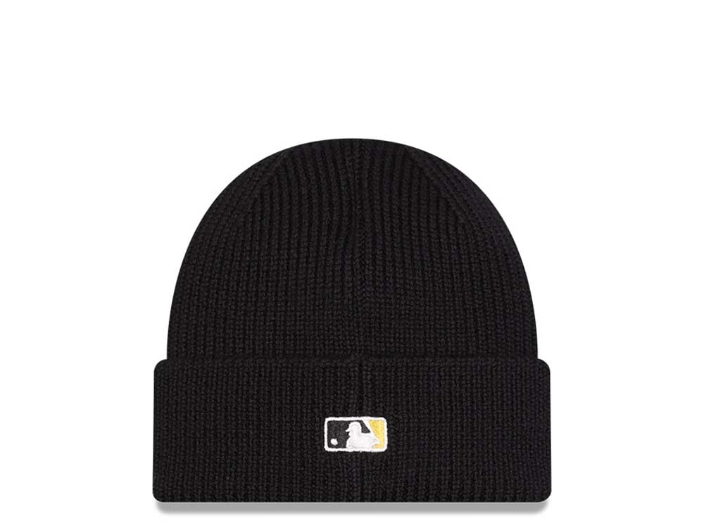 New Era Pittsburgh Pirates Skull Knit Black Mütze
