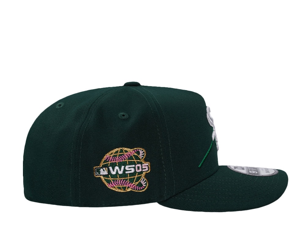 New Era Chicago White Sox World Series 2005 Dark Green Rose Edition 9Fifty A Frame Snapback Cap