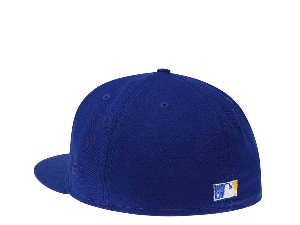 New Era Milwaukee Brewers County Stadium Blue Throwback Edition 59Fifty Fitted Cap