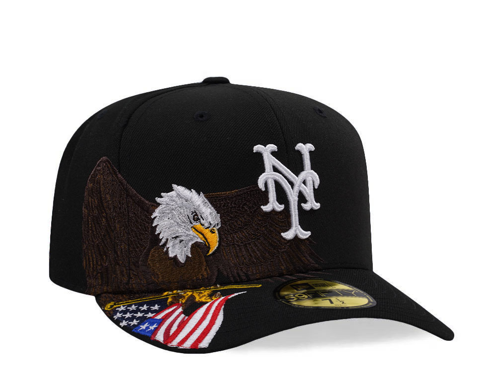New Era New York Mets American Eagle Black Edition 59Fifty Fitted Cap