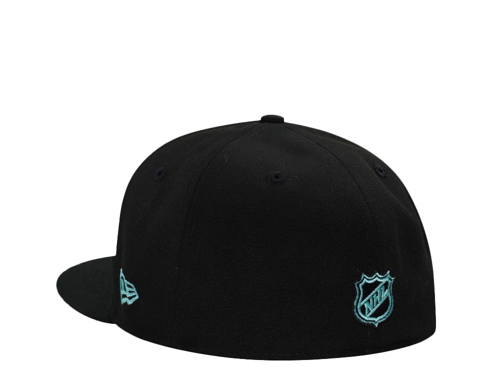 New Era New York Rangers Black Tiffany Prime Edition 59Fifty Fitted Cap