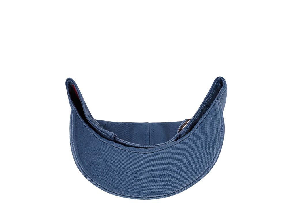 American Needle The Super Track Blue Vintage Casual Strapback Cap