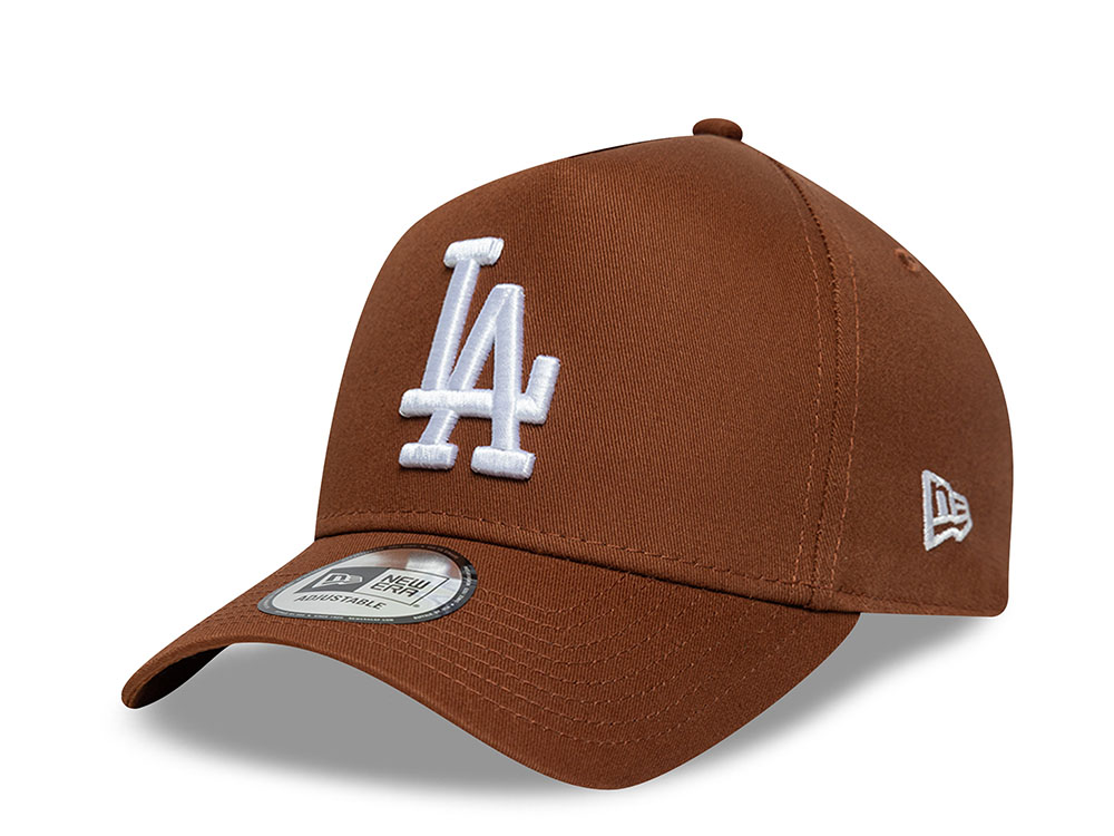 New Era Los Angeles Dodgers League Essential Brown Prime Edition 9Forty A Frame Snapback Cap
