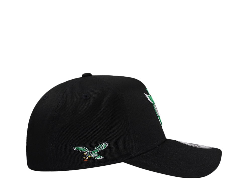 New Era Philadelphia Eagles City Originals Black 9Forty A Frame Snapback Cap