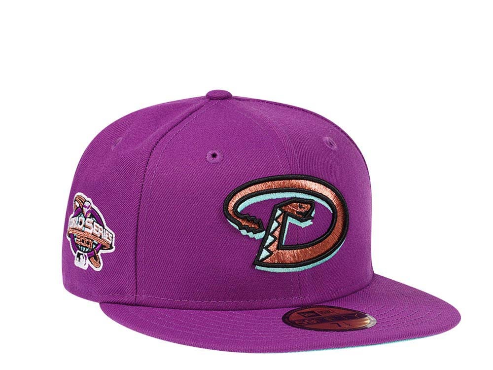 New Era Arizona Diamondbacks World Series 2001 Sparkling Mint Edition 59Fifty Fitted Cap