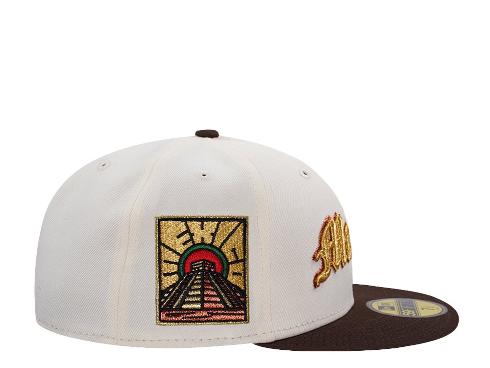 New Era Mexico Temple Chrome Two Tone Edition 59Fifty Fitted Cap