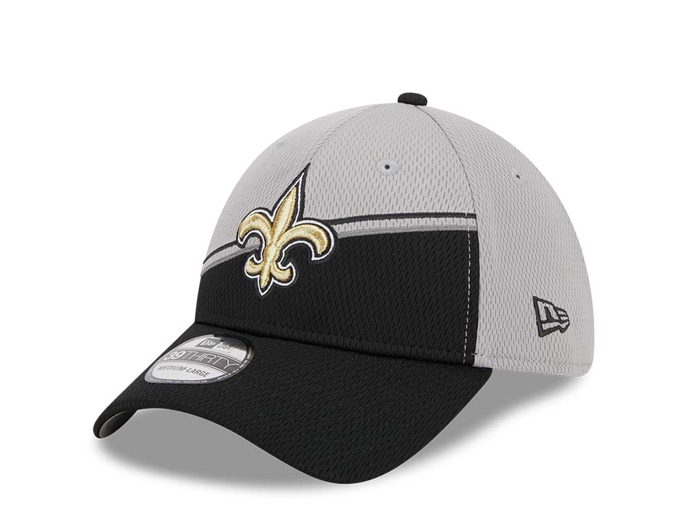 New Era New Orleans Saints NFL Sideline 2023 39Thirty Stretch Cap