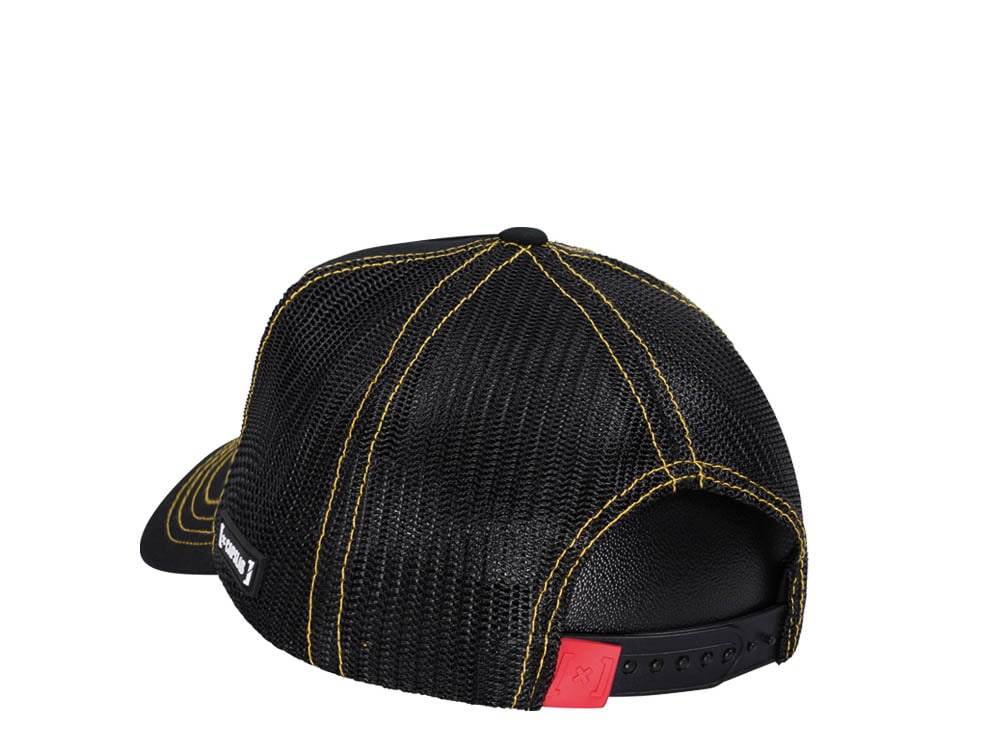 Capslab Looney Tunes Daffy Black Trucker Snapback Cap