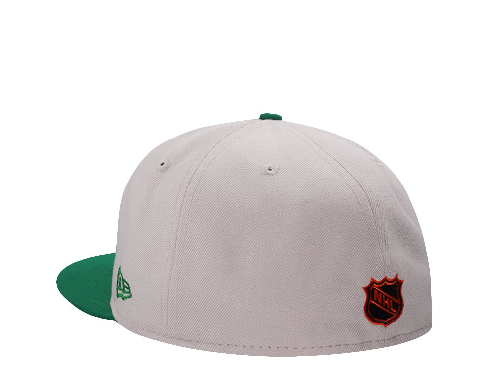 New Era Minnesota North Stars 25th Anniversary Stone Two Tone Edition 59Fifty Fitted Cap