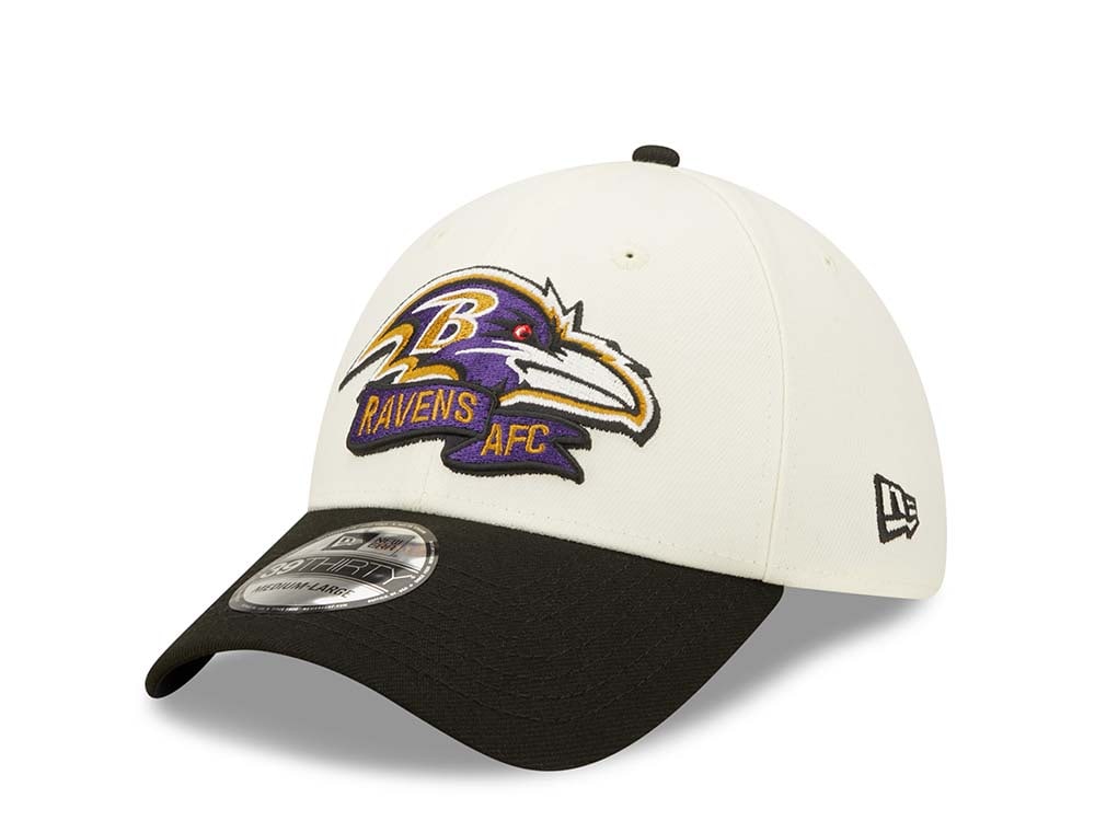 New Era Baltimore Ravens NFL Sideline 2022 39Thirty Stretch Cap