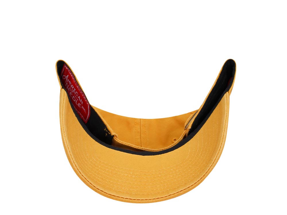 American Needle USA Mustard Dadhat Strapback Cap