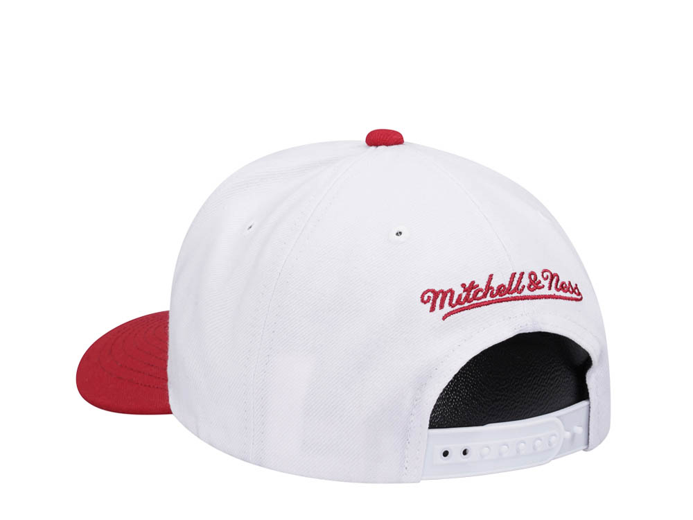 Mitchell & Ness Seattle Supersonics Team Two Tone 2.0 Pro White Snapback Cap