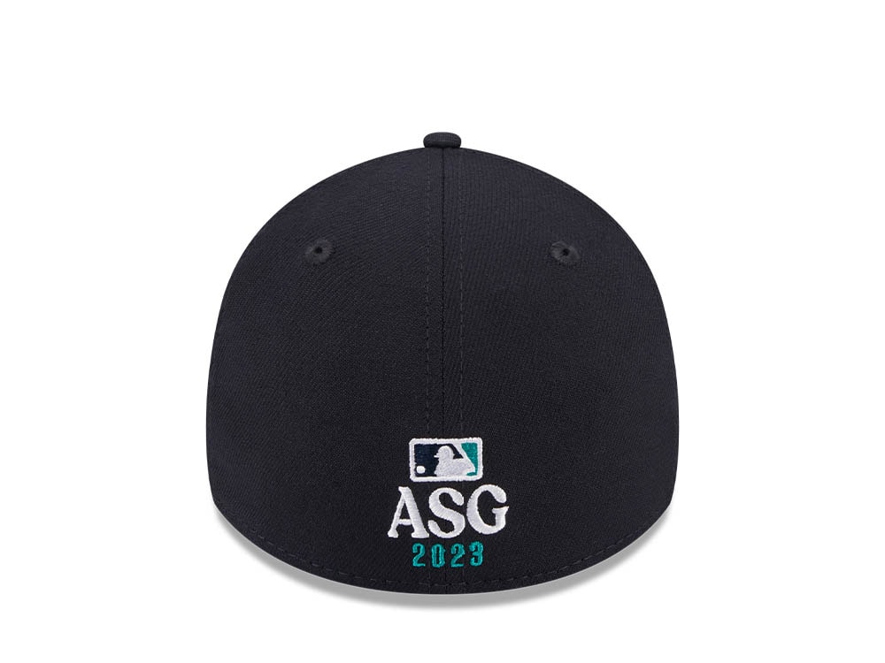 New Era Seattle Mariners All Star Game 2023 Patch E1 Navy 39Thirty Stretch Cap