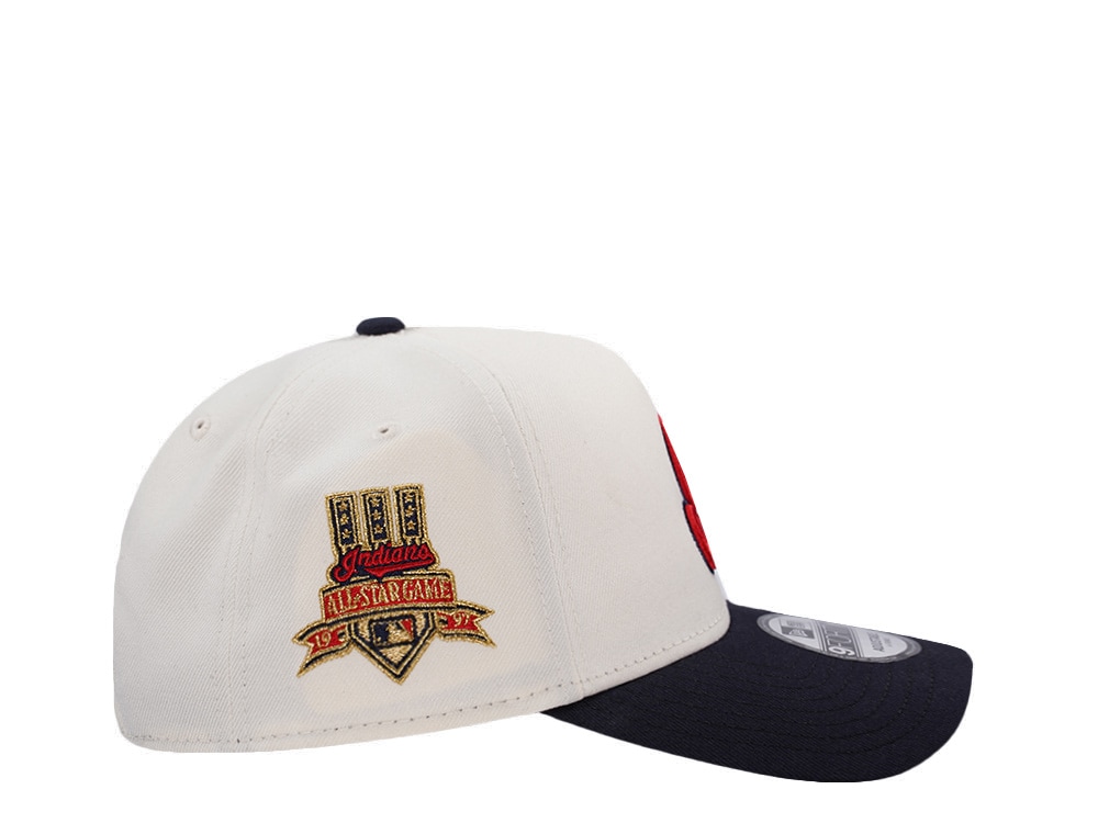 New Era Cleveland Indians All Star Game 1997 Chrome Two Tone Edition 9Forty A Frame Snapback Cap