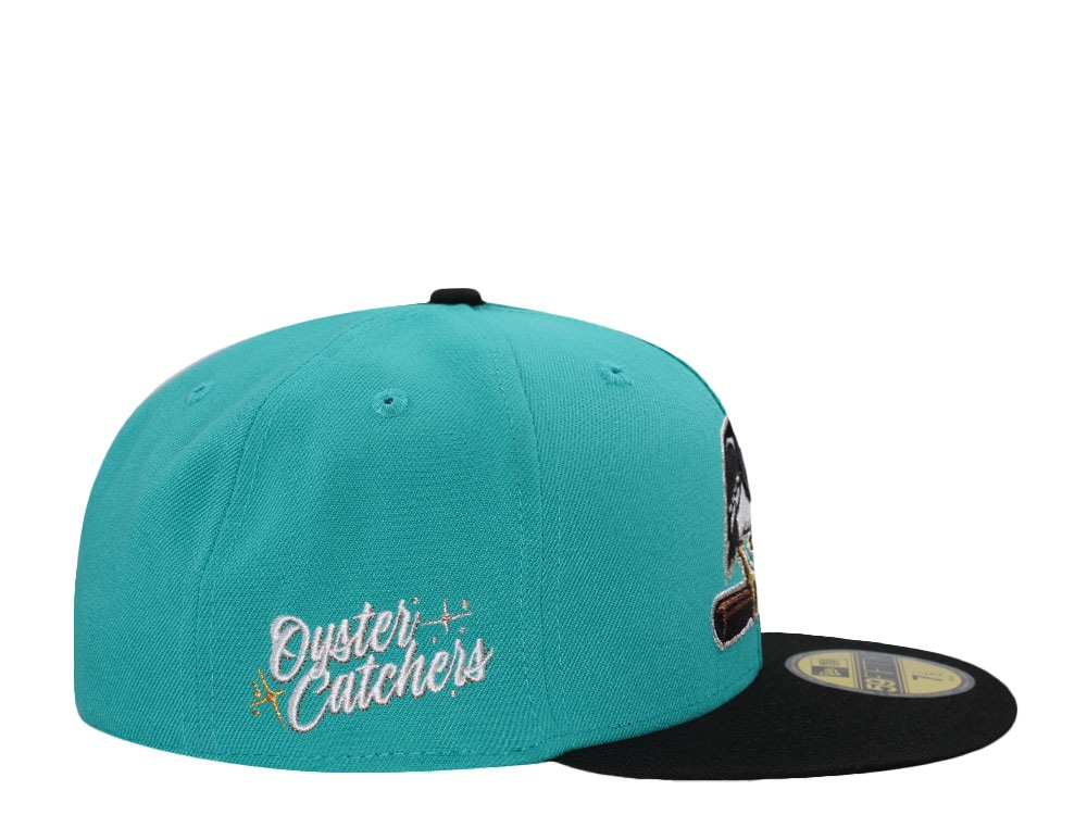 New Era Chesapeake Oyster Catchers Teal Two Tone Edition 59Fifty Fitted Cap