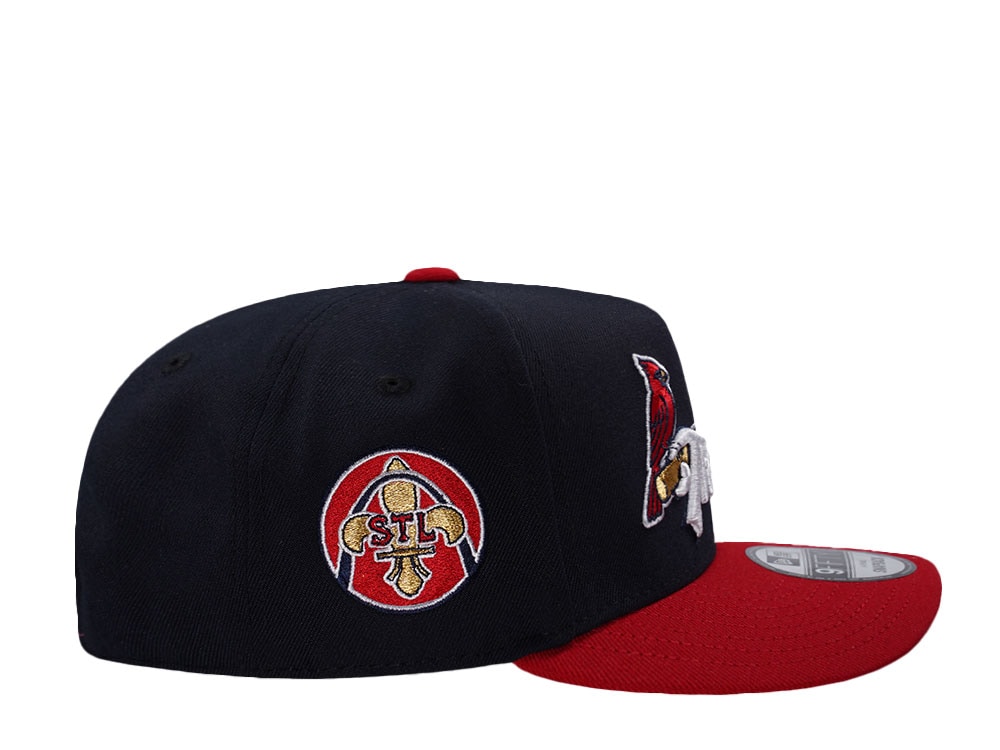 New Era St. Louis Cardinals City Connect Navy Two Tone Edition 9Fifty A Frame Snapback Cap