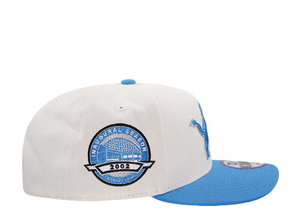 New Era Detroit Lions Inaugural Season Chrome Two Tone Edition 9Fifty A Frame Snapback Cap