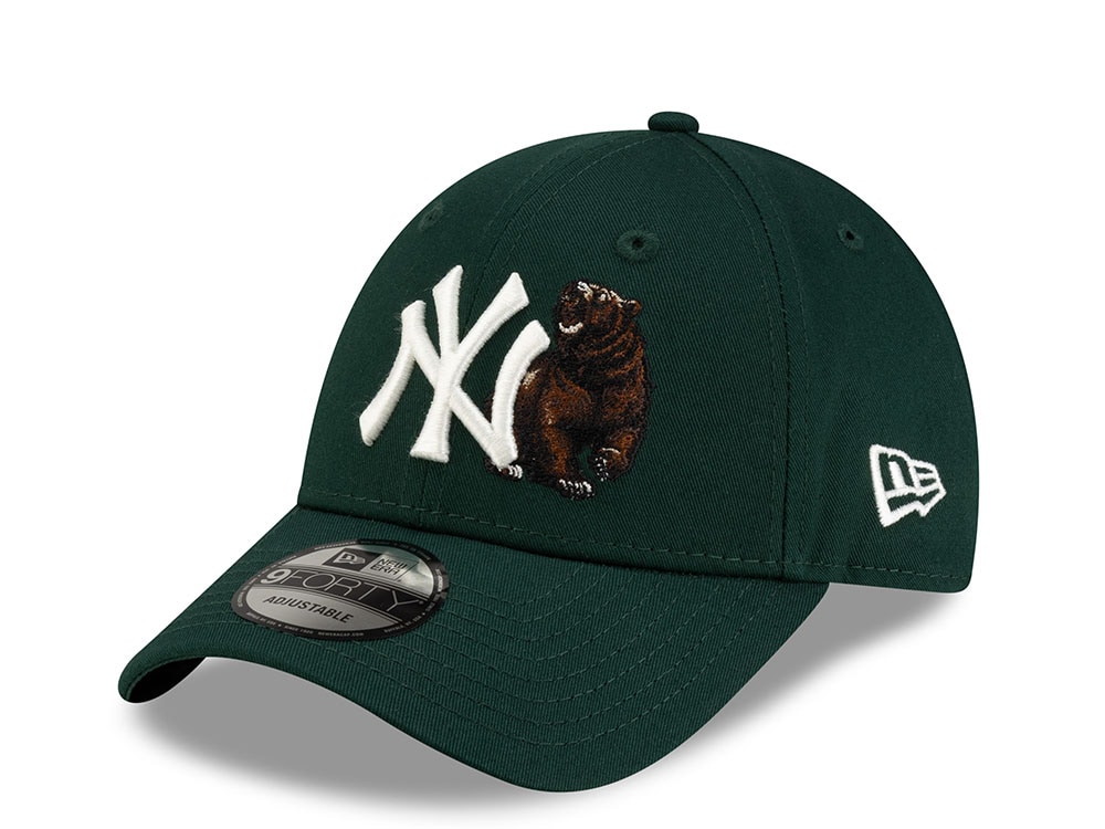 New Era New York Yankees Outdoor Icon Dark Green Prime Edition 9Forty Adjustable Cap