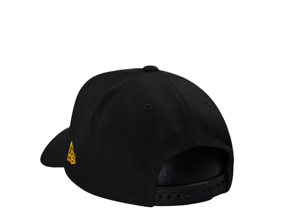New Era Los Angeles Lakers Blackout Prime Edition 9Forty A Frame Snapback Cap
