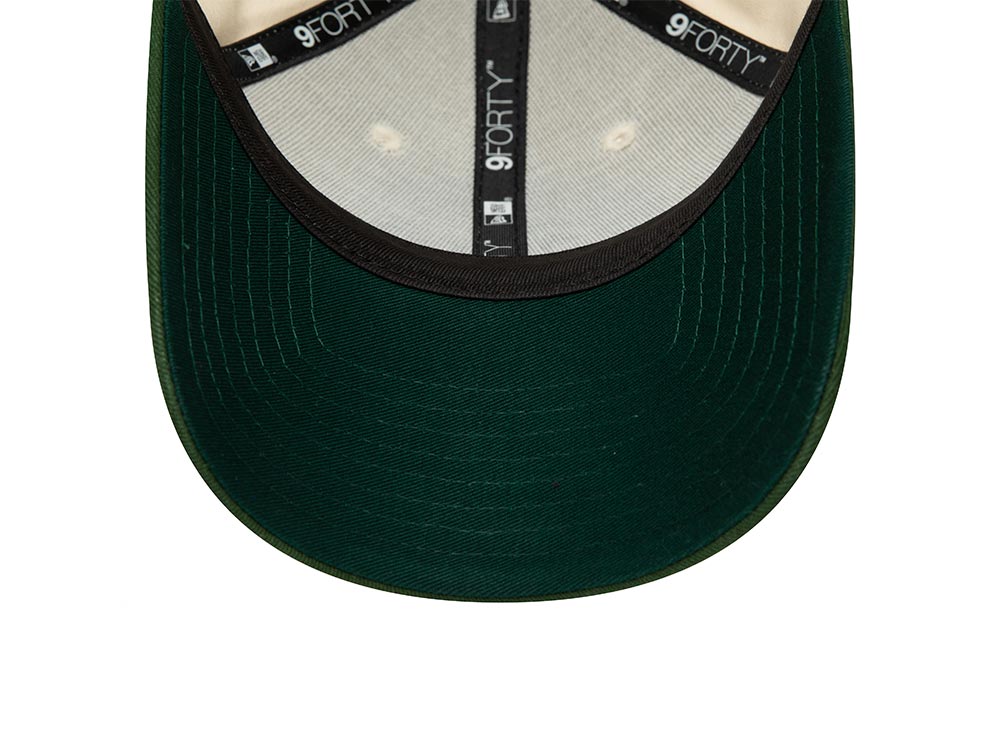 New Era Oakland Athletics Cream Two Tone Edition 9Forty Strapback Cap