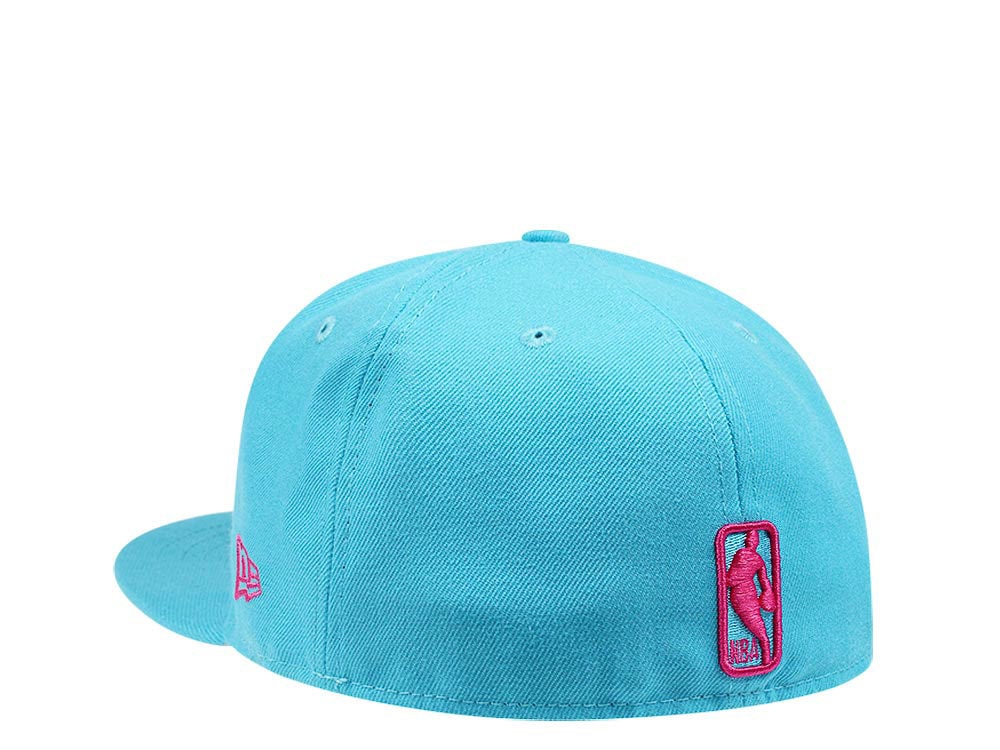 New Era Miami Heat Vice Blue Edition 59Fifty Fitted Cap