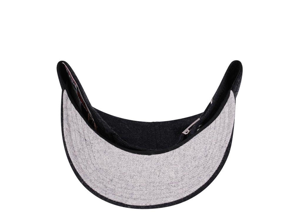 American Needle Birmingham Black Barons Flannel Archive Legend Curved Strapback Cap
