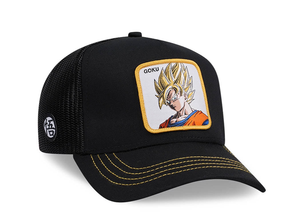 Capslab Dragon Ball Z Goku Black Trucker Snapback Cap