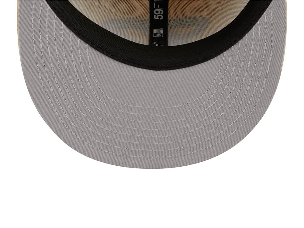New Era Arizona Diamondbacks Raffia Front Vegas Gold Edition 59Fifty Fitted Cap