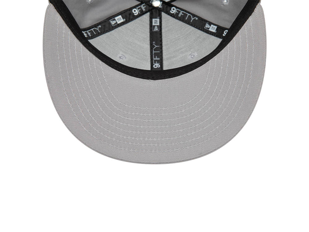 New Era New York Yankees White Outline Grey 9Fifty Snapback Cap