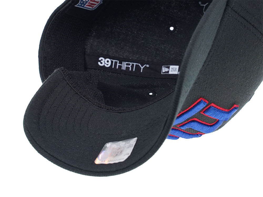 New Era New York Giants Curved Black Edition 39Thirty Stretch Cap