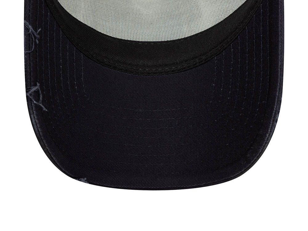 New Era Distressed Patch Two Tone 9Forty A Frame Trucker Snapback Cap