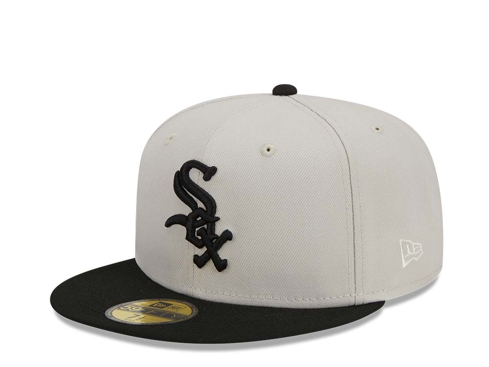 New Era Chicago White Sox Farm Team Stone Throwback Two Tone Edition 59Fifty Fitted Cap